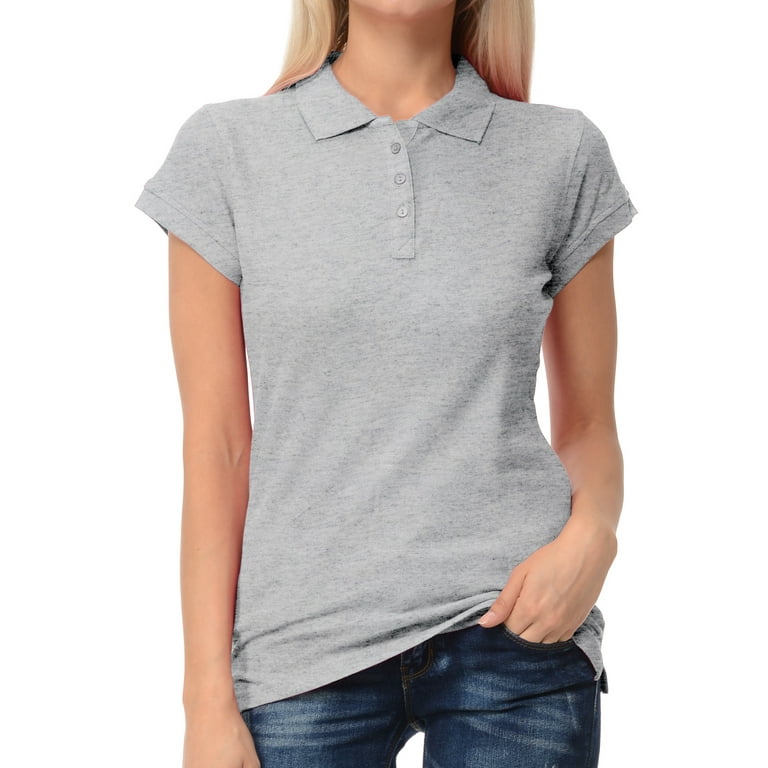 fitted polo shirts ladies