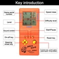 thumbnail image 2 of Consola de juegos de ladrillos con pantalla de 3,5 pulgadas, juego de bloques de construcción, juegos clásicos, rompecabezas nostálgico, juguetes para niños Zhivalor BST3016079-4, 2 of 6