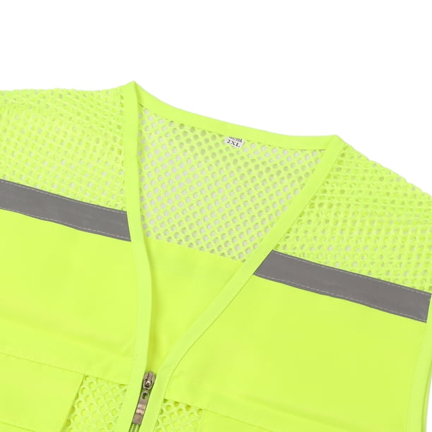Chaleco de seguridad, chaleco de trabajo reflectante de seguridad Chaleco de seguridad de alta visibilidad Chaleco de trabajo de construcción de alta visibilidad Estándares líderes en la industria