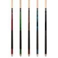 thumbnail image 2 of ASKA L2 Set of 5 Billiard Pool Cues - 58" Canadian Maple with Mixed Weights, 2 of 6