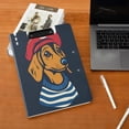 thumbnail image 5 of FORMRS A4 Clipboard Folder with Pen Holder Horizontal Foldable School Office Binder, Blue Dog Artist, 5 of 9