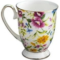 thumbnail image 1 of Bone China Coffee Tea, 300ml Bone China Tea, Floral Bone China Coffee, Portable Floral Tea Mugs, Durable Ceramic Floral Coffee Tea Mugs, Multi-Purpose Floral Coffee Mugs for Coffee Tea Cups Tea Mugs, 1 of 7