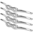 thumbnail image 4 of Domqga 4in Stainless Steel Boat Rope Cleats Hook Flagpole Rope Cleats with Mounting Screw,Flagpole Rope Cleats, 4 of 8