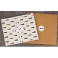 thumbnail image 7 of Soimoi 8 Pc Fat Quarter Bundle,BlockPrint 18"x 22"DIY Patchwork-100% CottonPre-Cut Quilting Fabric White, Green & Brown, 7 of 7