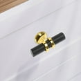 thumbnail image 5 of 10 Pack Cabinet Knobs Modern T Bar Pulls Handles for Kitchen Dresser Drawer Wardrobe Hardware, 5 of 6