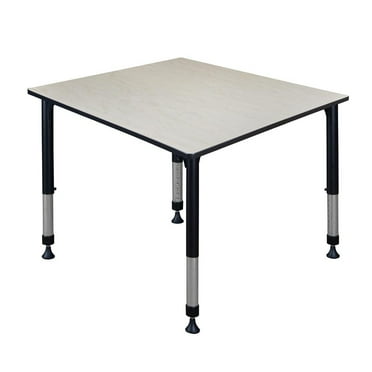 Belen Kox Kee 48" Square Height Adjustable Classroom Table - Maple
