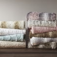 thumbnail image 6 of Premium grey faux fur blanket 66x90 inch reversible design machine wash separately low tumble dry oeko tex certified, 6 of 10