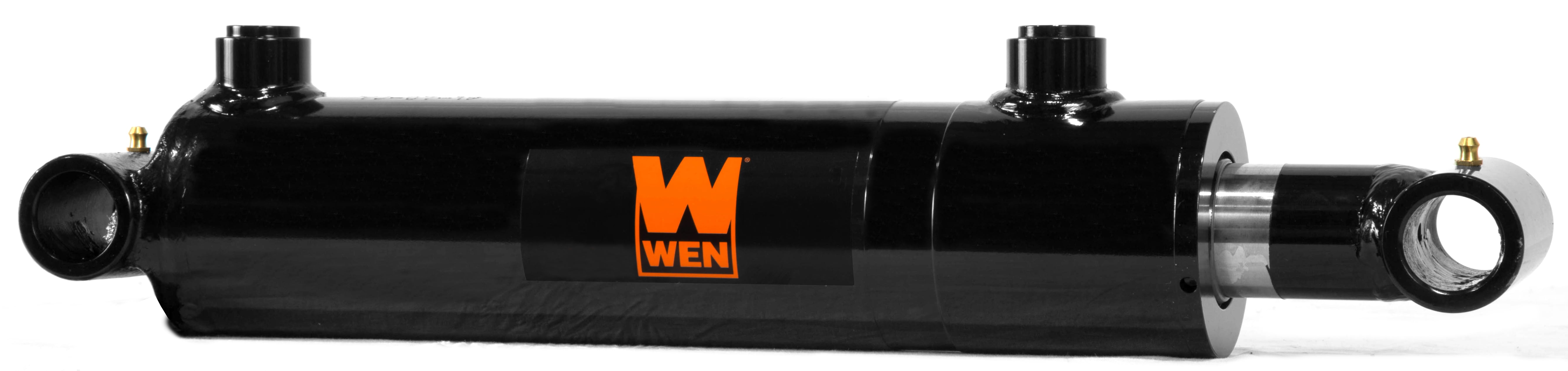 Black WEN WT2510 Cross Tube Hydraulic Cylinder with 2.5 Bore and 10-inch Stroke 