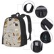 thumbnail image 2 of Disketp Dog Animal Mochila Minimalista de Gran Capacidad, Mochila de Viaje para Escuela, Trabajo o Uso Diario, 2 of 6
