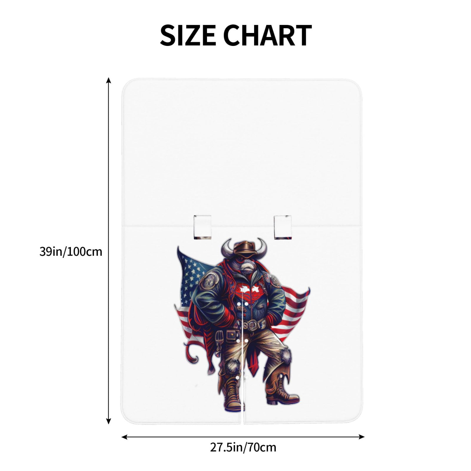 Car Seat Cover Baby - Cool Patriotic Buffalo Cowboy Breathable Infant Car Seat Cover for Baby Carseat, Lightweight Comfort Baby Essentials Must Haves Newborn Stuff for Girl Boy