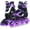 Purple, variant on Blade Roller Skates for Boys Girls with Light Up Wheel,Adjustable Inline Skates for Kids Ages 6-12 Outdoor & Indoor Black