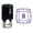 Violet, variant on Printtoo Alphabet H Monogram Initial Square Swirl Border Self Inking Rubber Stamp Office Stationary