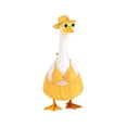 thumbnail image 4 of Bikini Goose Clothing 23 Inch Large Lawns Porch Goose Outfit Outdoor Garden Pool Party Decor Outfit With Accessories, 4 of 6