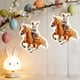 thumbnail image 4 of Uuiauoio Easter Decorations Acrylic Hanging Ornaments Bunny Flower Garland Designs Crafts Mini Rabbit Hanging Pendants for Easter Theme Decoration Supplies, 4 of 8