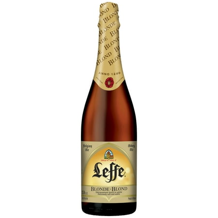 Leffe Blonde Trappist/Abbey Ale, 25 fl. oz. Bottle, 6.6% ABV