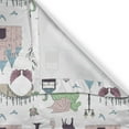 thumbnail image 6 of Ambesonne Fantasy World Valance & Curtain, Castles Dragons Deers, 55"x45", Multicolor, 6 of 7