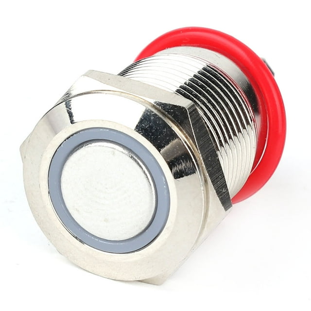 Interruptor de reinicio automático, 2 piezas, 12 mm, 4 botones, interruptor plano, tecnología de vanguardia