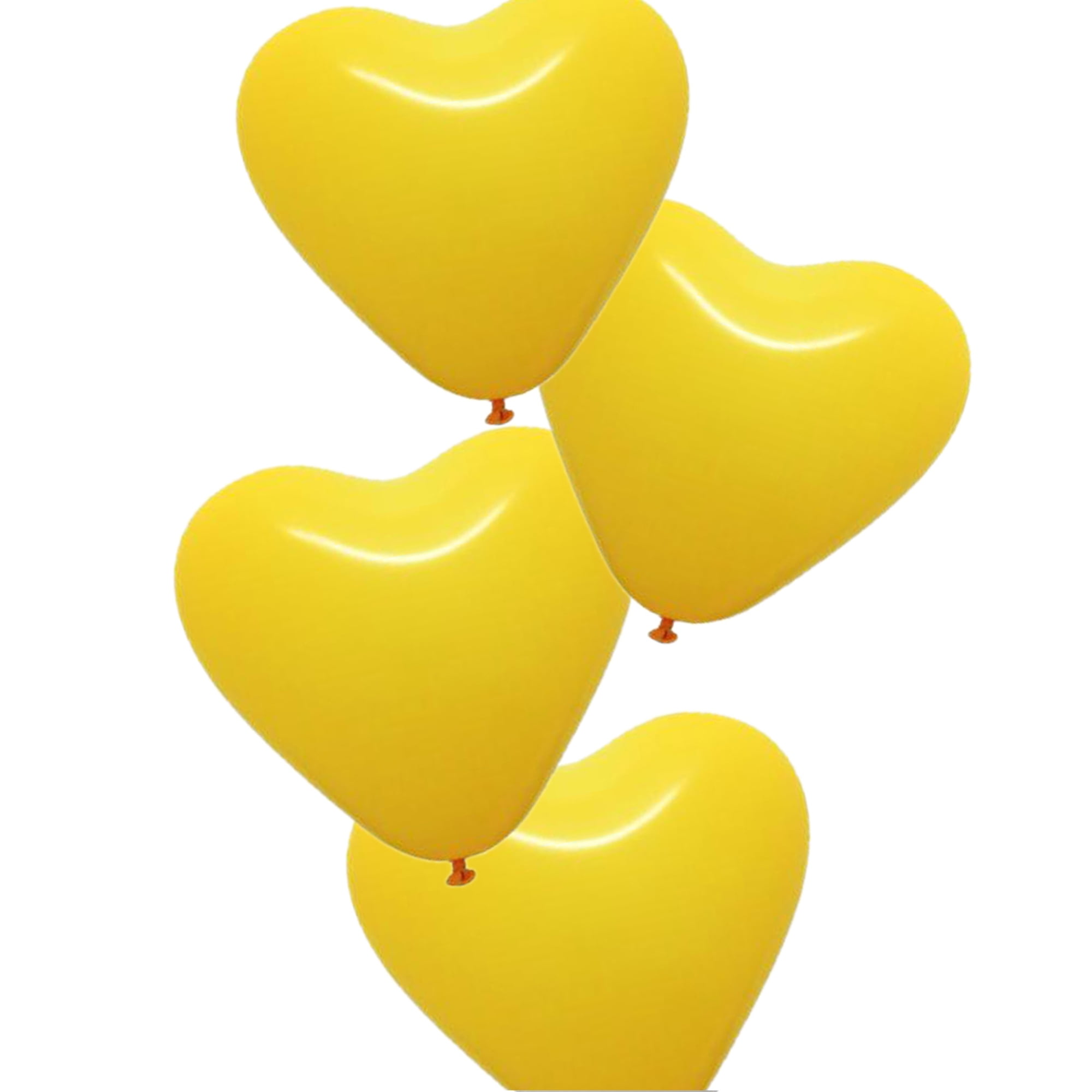 The Elixir Party 100 Pcs Heart Shaped Party Balloon for Birthday