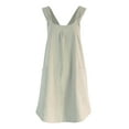 thumbnail image 3 of UPOUART Sleeveless Apron Cotton Stain Resistant Adults Kitchen Work 1Pcs, 3 of 5