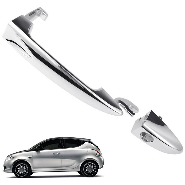 Door Handles Compatible with LANCIA YPSILON 2003-2011 Front Left Door Handle Direct Replacement Exterior Door Handles Car Parts 735409026
