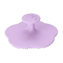 Silicone Baby Cradle Cap Brush - Flower Design, Scalp Exfoliation & Multifunctional - Gentle Tool for Newborns/Toddlers/Makeup Removal