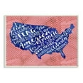 thumbnail image 1 of Pledge of Allegiance Typog with Chevron Wall Plaque, 1 of 6
