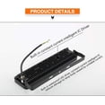 thumbnail image 5 of Juego de 2 focos LED para exteriores de 50 W y 4000 lm, potentes focos LED para exteriores de 220 V, resistentes al agua IP66, iluminación de seguridad blanca fría de 5000 K para patio, jardín, patio,, 5 of 5