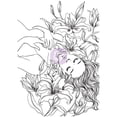 thumbnail image 1 of Prima Princesses Cling Stamp 5"X7"-Victoria, 1 of 3