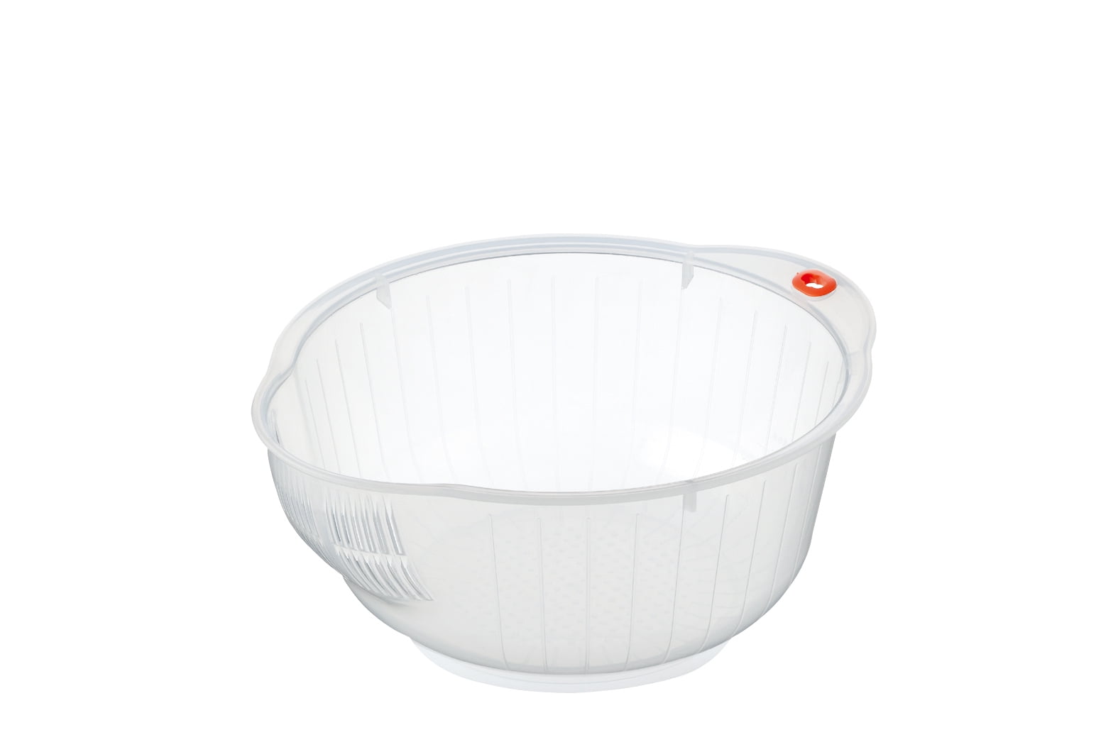 neutro 2 quart Inomata Japanese Rice Washing Bowl with Strainer Plastica 2-Quart 
