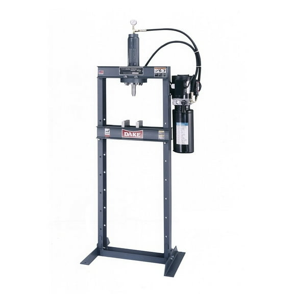Dake D-909205 Model Force 10DA 110V 1-Phase 10-Ton Electrically Operated H-Frame Dura-Press