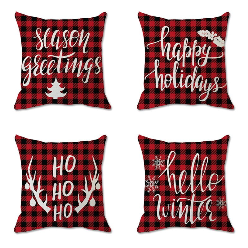 walmart christmas throw pillows