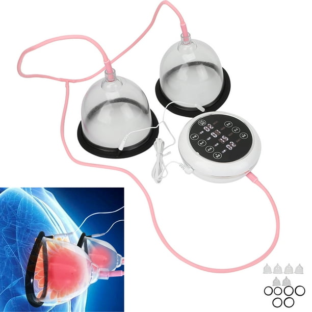 Electric Breast Enhancement Apparatus Micro-current Acupuncture Breast  Massager(D Cup)