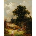 thumbnail image 3 of Ernestine von Kirchsberg 12x14 Black Modern Framed Museum Art Print Titled - Rest Along the Way, 3 of 5