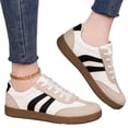 thumbnail image 3 of KEVCHE Womens Fashionable German Training Shoes, Versatile Soft Sole Athletic Sneakers, Comfortable Lightweight Walking Shoes for Gym Daily Workout, 3 of 4