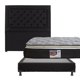 thumbnail image 1 of Colchón Matrimonial + Box Black + Cabecera Mary Spring Air Dicasa Omega, 1 of 8