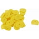 thumbnail image 1 of 30 Pcs Key Cap Cover Tags Keys Identifier Coding Tags ID Silicone Sleeve Plastic Key Covers Protectors for Office House Apartment, Semicircle Yellow, 1 of 4