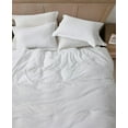 thumbnail image 6 of Chezmoi Collection Calvin 3-Piece Jacquard Comforter Set Full Size, White Textured Woven Lightweight Comforter Bedding for All Season, 6 of 9