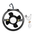 thumbnail image 1 of USB Charging LED Tent Light Portable Fan Lamp for Outdoor Hiking Camping Accessory, 1 of 8