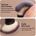 thumbnail image 3 of MAANGE Brochas para Maquillaje Profesional, 4 Brochas Maquillaje de Doble Punta Premium para Pulir Líquidos, Cremas, Polvos, Difuminar y Contornear el Rostro(Negro-2),Negro-2, 3 of 20