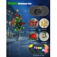 thumbnail image 3 of Decoraciones navideñas solares RWNXKARN para árboles luces impermeables, 3 of 7
