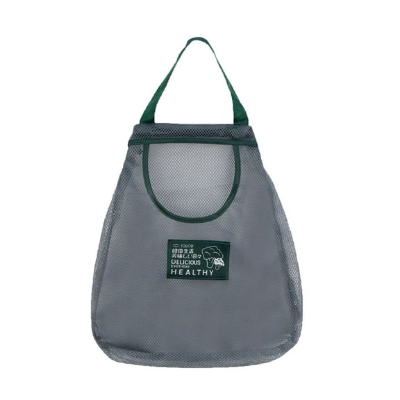 (Clearance) pdqouc Household Mesh Grocery Bags, Reusable Tote Bags with Sturdy Handle, Washable, Eco Friendly, Cotton String Net, for Shopping and Storage Fruit Vegetable