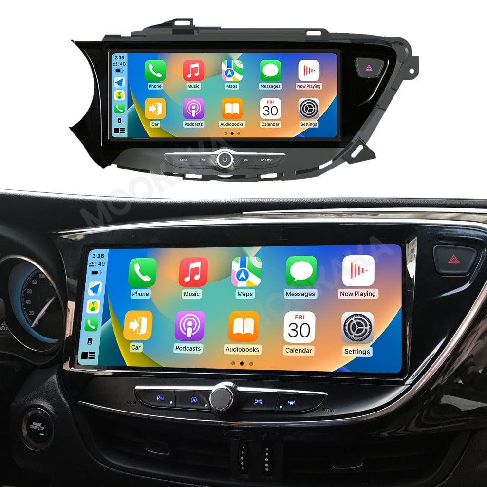 MOOKAKA 12.3" Smart Display Car Radio Audio Media Player for Buick Envision 2014 2015 2016 2017 Model Universal Navigation GPS Upgrade Headunit Android Replacement HD Screen Carplay Accessories