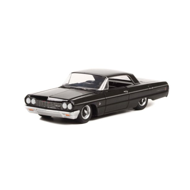 1964 Chevy Impala Lowrider, Black Greenlight 28090B/48 1/64 scale