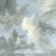 thumbnail image 2 of Mann, Sophia 20x20 White Modern Wood Framed Museum Art Print Titled - Cloud Study IV, 2 of 4