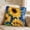 Style A, variant on Zentra DIY Pillow Case Latch Hook Kit Pillowcase Embroidery Set, Craft Cross Stitch for Beginners, Square Floral Throw Pillow Cover Style B