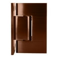 thumbnail image 3 of CRL GEN037ABC0 Antique Brushed Copper Geneva 037 Series Wall Mount Full Back Plate Standard Hinge, 3 of 8