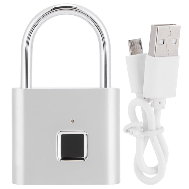 Candado de huella digital cerradura electrónica inteligente antirrobo para dormitorio de gabinete de oficina en casa
