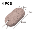 thumbnail image 2 of 4 Pack Pumice Stone Sponge Block Foot Pumice Pad Premium Foot File and Scrubber Callus Remover, 2 of 5