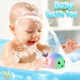 thumbnail image 4 of Bathtub Toys for Toddlers 1-3, Baby Infant Toddler Pool Water Fountain Light Up Whale Bath Toy for 1 2 3 Year Old Boys Girls, Birthday Gifts, Gray, 4 of 8