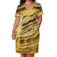thumbnail image 2 of Sandst 190227#6 Vestido de bolsillo suelto Vestido de verano para mujer 2025 Vestidos de playa Vestido largo de verano para mujer, 2 of 6